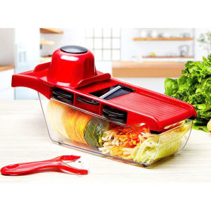 Bộ Dụng Cụ Bào Cắt Gọt Rau Củ Quả Nhà Bếp Đa Năng 6in1 Tiện Lợi