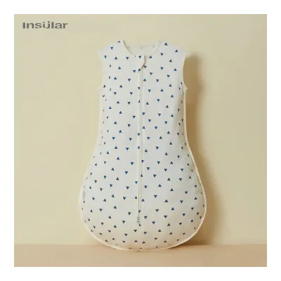 【Iro456】 Insular Baby Sleep Sack Sleepping Bag Unisex Sleeveless 100% Cotton Wearable Bedding Blanket Suit Summer Soft For Baby Toddler