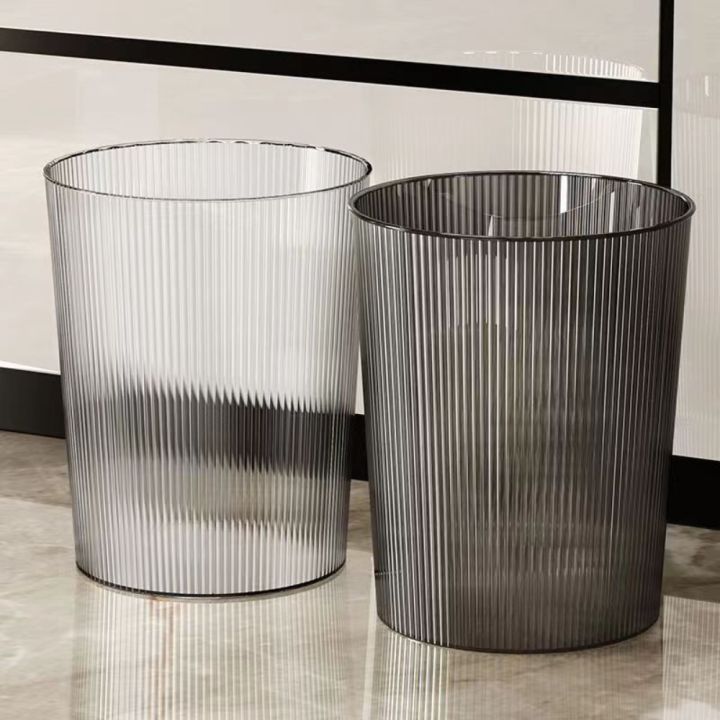 FLAIRBOX Sọc Thùng rác bằng nhựa Sức chứa lớn Trong suốt Giỏ đựng rác ...