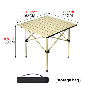 Outdoor camping table foldable picnic table Outdoor CampingTable BBQ Egg Roll for Outdoor Meja
