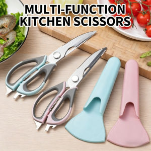 Multipurpose Kitchen Scissor Stainless Steel Household Chicken Scissor Food Scissors with Antiskid Handle