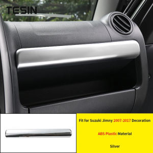 HH8 Car Co-Pilot Glove Cover Trim Storage Decoration Sticker for Suzuki Jimny 2007-2014 2015 2016 2017 Interior Accessories X8Z2B