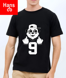 Kaos Pria 3 Dimensi Motif Animasi Nomor Nine Tshirt Oblong Katun 24s H052 By Hans & co