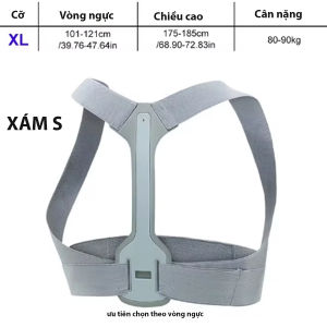 Đai đeo giúp giữ thẳng lưng vai thẳng cột sống chống gù và cải thiện chiều cao posture corrector GXL