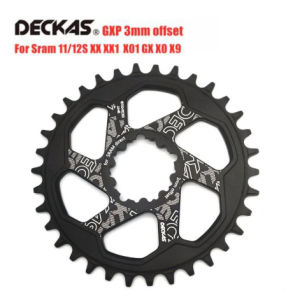 DECKAS Road MTB Bicycle Round Chainring 94+96BCD 96BCD 104BCD 110BCD 130BCD 144BCD SH/SR GXP 32T-58T 7-12speed CNC Narrow Wide Tooth Aluminum Alloy for SHIMANO M6000/M7000/M8000/R5800/R6800/R7000/R8000/R9000 SRAM XO1 X1 GX XO X9 crank crankset