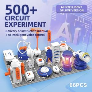 Bộ đồ chơi điện tử lắp ráp – mạch điện vật lý thí nghiệm khoa học STEM cho học sinh tiểu học