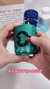 Puzzle Ball Puzzle Cube Magic Spinner Cans Cube Decompression Fidget Brain Teaser Puzzle Stress Relief Toy Kids Adults Gifts Pop Can Magic Cube Toy