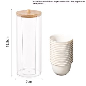 Food Grade Rice Husk Kung Fu Tea Cup Small Cup Thick and High Temperature Resistant Travel Tea Set Tea Drinking Tea Cup Disposable Tea Cup