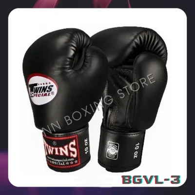 Twins Boxing Gloves BGVL-3 with Velcro (810121416 oz) Genuine leather 100% Sparring gloves Muay Thai MMA K1 นวมซ้อมชก ทวินส์ สเปเชี่ยล หนังแท้ ผลิตจากโรงงานทวินส์lสเปเชี่ยล