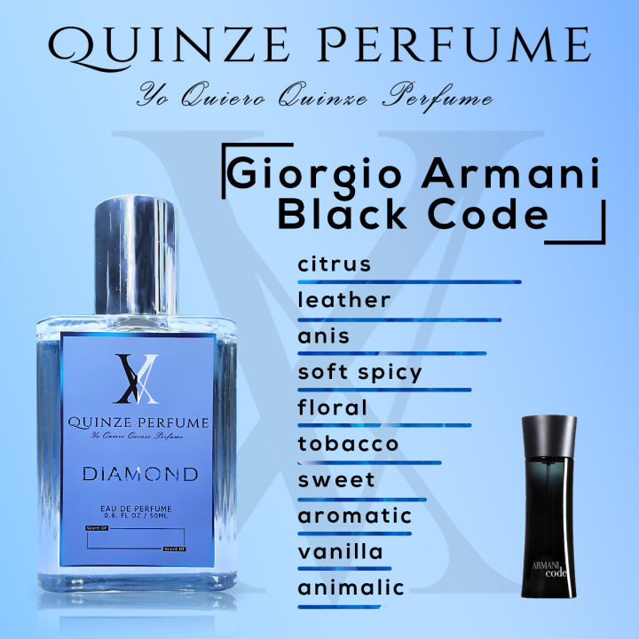 Parfum Pria Armani Black Code Minyak Wangi Pria Tahan Lama