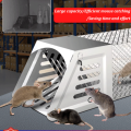 Household Mouse Trap Smart Self-Locking Mousetrap Safe Firm Iron Net Reusable Rat Cage Trap. 