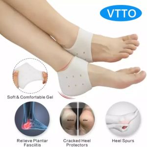 VTTO Silicone Gel Heel Protector: Relief for Achilles Tendinitis & Plantar Fasciitis
