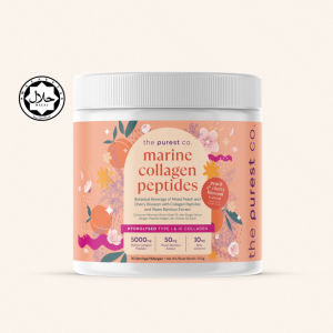 Purest Co Marine Collagen Peptides - Collagen Supplement For Skin Hair & Nail