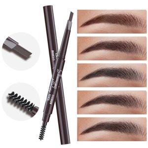 Bút Chì Kẻ Lông Mày Bút Chì Kẻ Lông Mày Tự Động Xoay Không Nở Không Thấm Nước 5 Màu