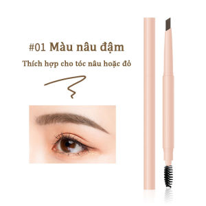 Chì Phẩy Sợi Kẻ Mày 02 Đầu Double Effect – Bút Kẻ Mày 2 Đầu Không Thấm Nước Cực Hot Tiện Lợi Nhỏ Gọn Đầu Bút Dễ Dàng Phẩy Sợi