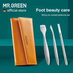 MR.GREEN Pedicure Set Professional Foot Care Nail Tools Stainless Steel Ingrown Toe Nail Nippers Clipper Remover Kit