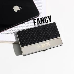 Custom Tempat Kartu Nama Stainless Name Card Holder Dompet Pria Wanita Kartu Eksklusif Premium