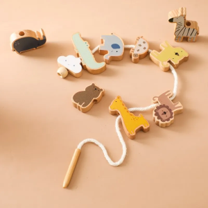 Baby Animal Threading Toys Baby Wooden Finger Exercise Toys Blocks Montessori Combination Toy Educational Children Toys for Kids2026