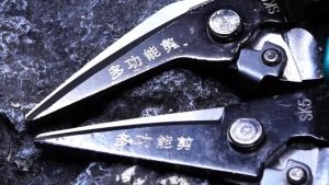 Sharp Durable Plant Metal Sheet Branch Pruners Precision Rust Proof Cutting Tool Industrial Scissors