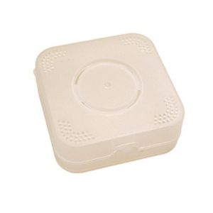 Square Portable Ventilated Case Powder Puff Puff Rack Makeup Tool Puff Drying Holder Makeup Organizer Makeup Sponge Box Cosmetic Puff Storage Case