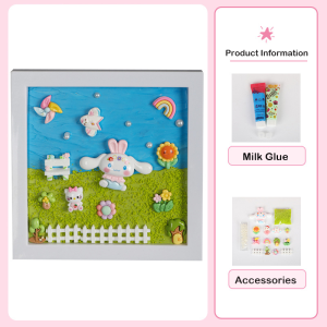 Multicolor DIY กรอบรูปชุดภาพแฮนด์เมด3D ครีมกาวกรอบรูปหัตถกรรมชุด DIY ศิลปะโครงการสำหรับเด็กและผู้ใหญ่ Multicolor ครีมกาวที่ทำด้วยมือ3D มหาสมุทรทิวทัศน์จิตรกรรมอุปกรณ์เสริม