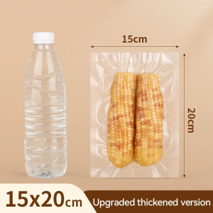 200Pcs Vacuum Bag / Vacuum Pouch /Vacuum Sealer | BPA Free Commercial Grade For Food Storage & Sous Seal Sealing Roll Food Grade Kitchen Storage Freezer Organizer Holder Free Vacuum Sealer Bags for Safe Food Storage COD