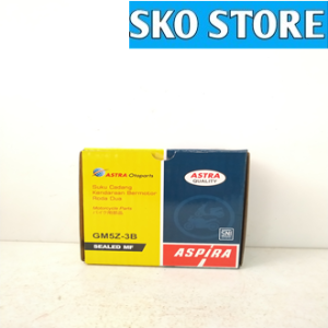 Aki GM5Z-3BMF Aspira Original AKI ACCU Kering Motor Mega ProLegendaMio AstreaJupiter VegaSmash Murah