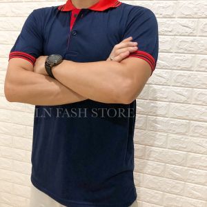 LN Fash Store Kaos Polo Shirt Katun Stretch / KAOS POLO