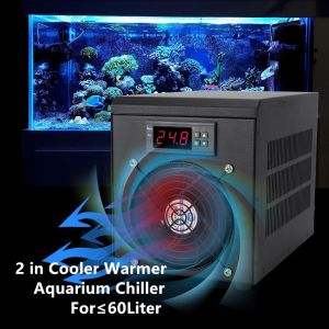 60L Aquarium Chiller Or Cooler Warmer Semiconductor Water Temperature Controller For Marine Fish Tank Coral Reef Shrimp