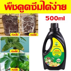7วันรากเน่าเร่งรากเร่ง น้ำยาเร่งราก 500ml สูตรเข้มข้น การรักษาอย่างรวดเร็วสารอาหารสูงเร่งดอกใบเร่งรากไม่เผาสามารถใช้กับพ