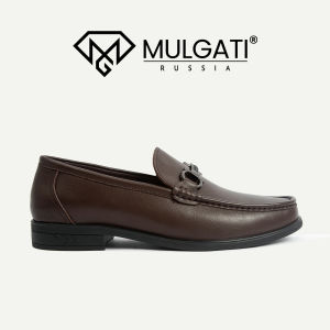 Giày lười nam MULGATI Horsebit Loafer đai ngang da trơn - YB2581