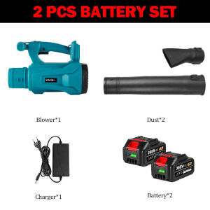 20000RPM 18V Electric Blower 6-Speed Adjustable Cordless Leaf Blower for Makita 18V Battery Household Blowing Dust Tool For Makita 18V Battery