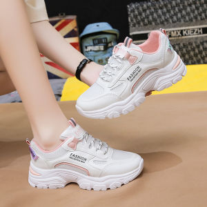 JURAGAN ONLINE - Sepatu Wanita Korea Sneakers ABC Sepatu Putih Fashion OOTD Stylish