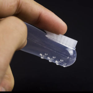 Cat brushing finger cots 猫咪刷牙指套