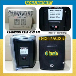 SPEAKER PASIF CRIMSON CRX 659 FN 6 inch 6inch 6" ORIGINAL