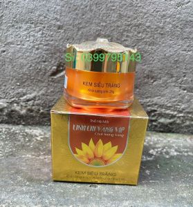 Kem Siêu Trắng Linh Chi Vàng Vip Thế Hệ Mới 25g
