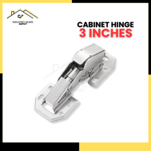 IGD || 90 Degree Concealed Hinges Cabinet Cupboard Door Bridge Hinge (1 pair with screws)