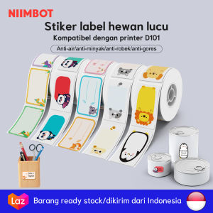 Kertas Label Pola Eksklusif untuk Mesin Label NIIMBOT D101 Label Termal Kreatif dan Berkualitas Tinggi dengan Pencetakan Jelas dan Ramah Lingkungan