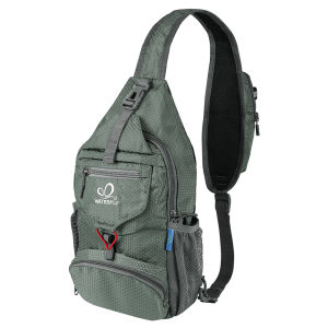 Waterfly Ba lô đeo chéo Packable Trọng lượng nhẹ túi đi bộ đường dài đeo chéo cho du lịch ngoài trời đi xe đạp chống nước Daypack