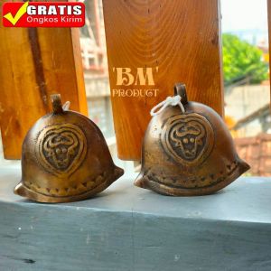 Lonceng Sapi Kuningan No 2 Kluntung Sapi Bandul Sapi 1 pcs