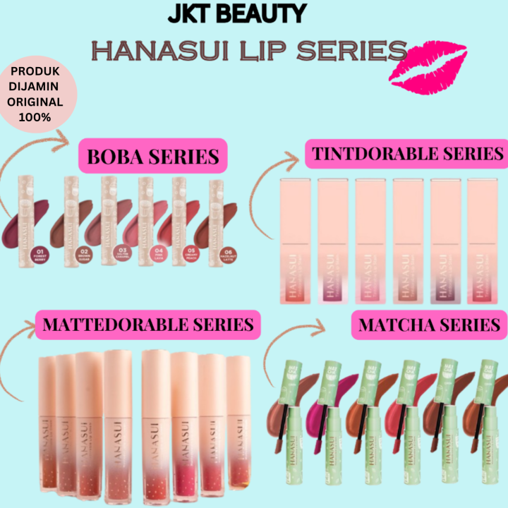 HANASUI LIP SERIES EDITION Lazada Indonesia