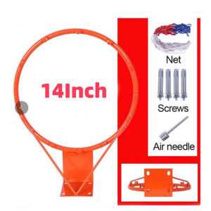 Outdoor NBA Standard Basketball Hoop Ring 14/18 inch For Adults Child Wall Mounted Basketball Ring