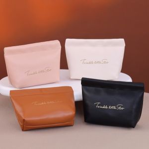 Coin Wallet Simple Protable Mini Lipstick USB Cable Storage Ins Cosmetic Bag Make Up Bag