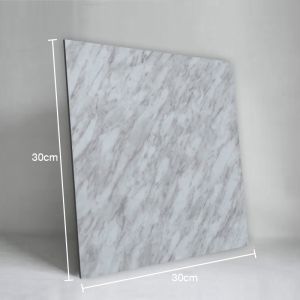 1PC 30X30CM Marble Tiles Self Adhesive Floor Sticker PVC Vinyl Flooring Mozek Lantai Tikar Getah