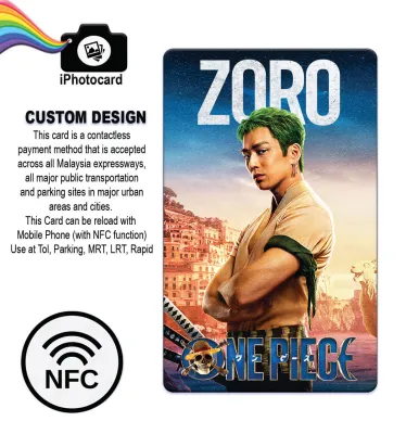 TOUCH N GO CARD - CUSTOM DESIGN (ONE PIECE) - Card Reload with Mobile Phone Use at TolParkingMRT LRTRapid NFC TNG CARD