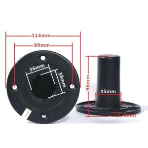 Professional Metal Stand Speaker Base Iron Lower Sound Seats for Stage Sound Iron Construction