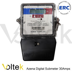 Azena Electric Meter / Digital Submeter (Watt-Hour Meter) 30A VLT