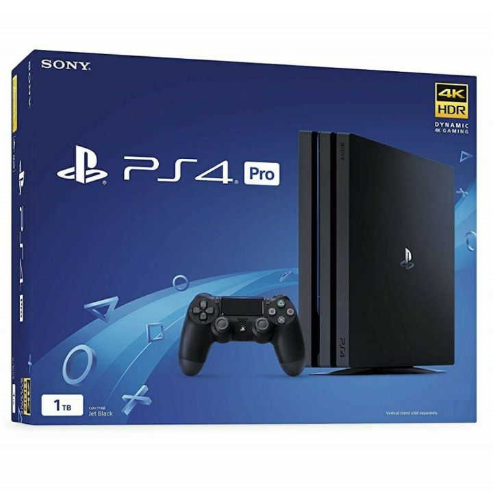 SONY PS4 PRO 1TB Console with Dualshock Controllers Lazada