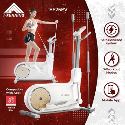 Yesoul EF25EV Smart Elliptical Trainer ★ Official Sole SG Distributor ★ Stepper Machine ★ Home Gym ★ Exercise Equipment