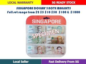 Magnet Singapore Dollar s Note range - $2/$5$10/$50/$100/$1000